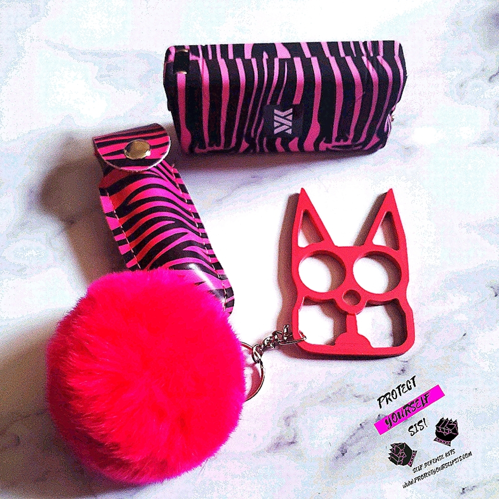 Zebra Pink Defense Kit